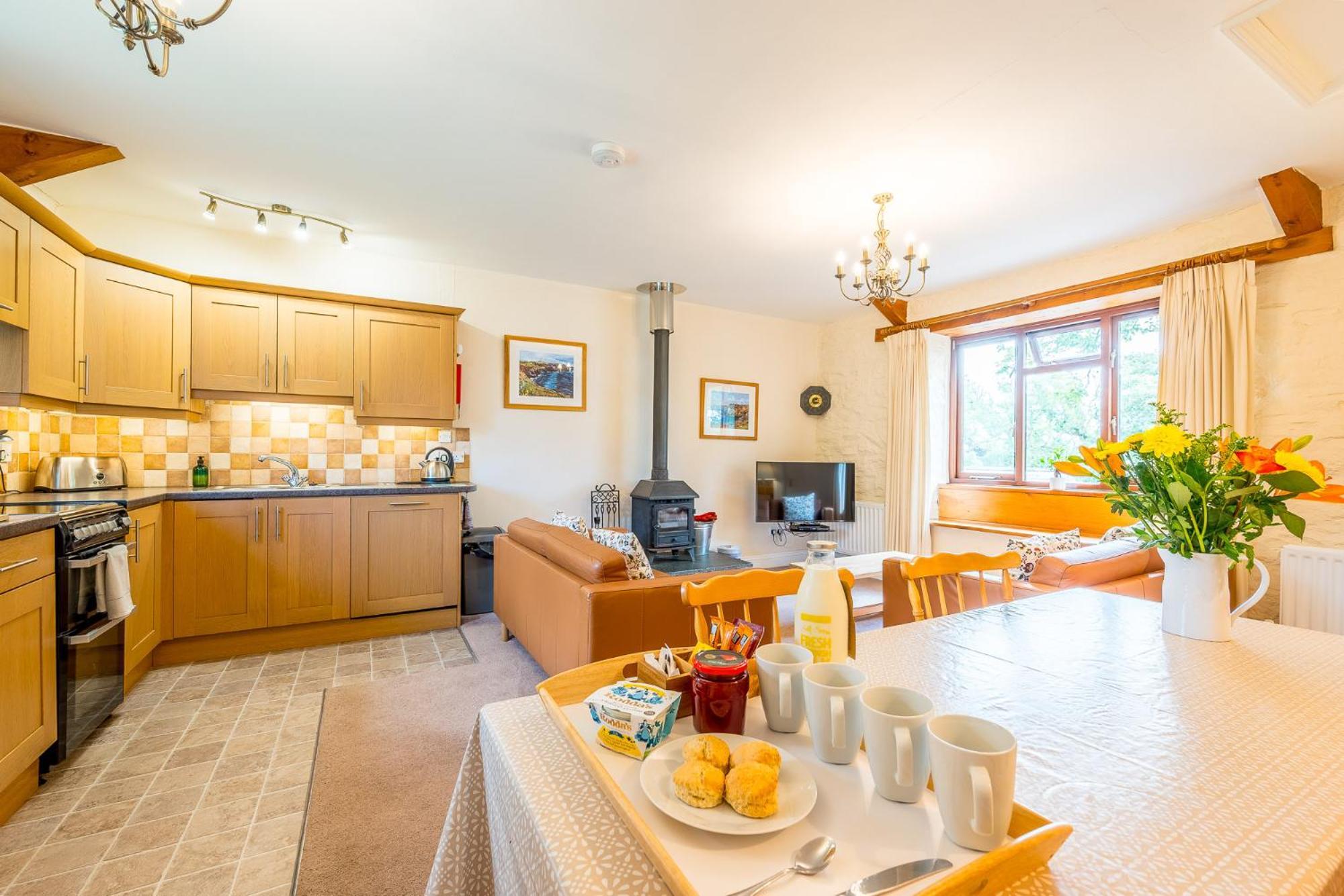 Cargurra Farm Villa Boscastle Bagian luar foto